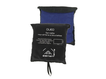 Toalha de microfibra azul Elementerre Oued 60 x 120