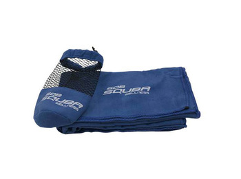 Toalha de microfibra Squba 90 x 40 cm azul marinho