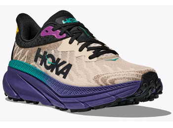 Sapato Hoka Challenger Atr 7 cinza/roxo/preto