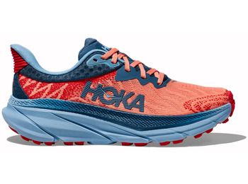 Sapato Hoka Challenger ATR 7 W Coral/Cinza Aço