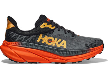 Sapato Hoka Challenger ATR 7 cinza/laranja