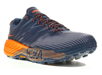 Hoka Speedgoat 4 Navy / Orange Shoe