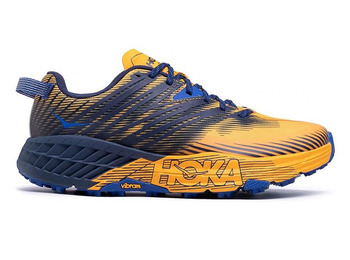 Sapato Hoka Speedgoat 4 Mustard / Navy