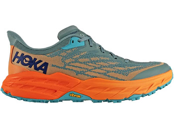 Sapato Hoka Speedgoat 5 Aquamarine/Laranja