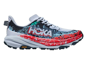 Sapato Hoka Speedgoat 6 W cinza/vermelho/marinho