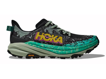 Sapato Hoka Speedgoat 6 W cinza/verde/amarelo
