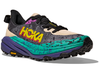 Tênis Hoka Speedgoat 6 W Cinza/Verde/Roxo