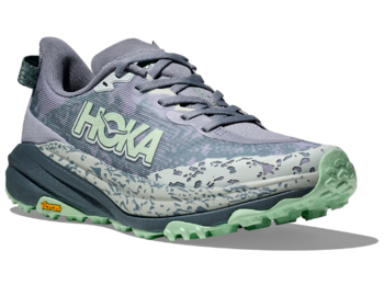 Tênis Hoka Speedgoat 6 W Verde/Lavanda