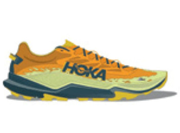 Tênis Hoka Torrent 4 Laranja/Amarelo