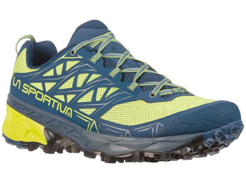 La Sportiva Akyra Shoes Petrol Blue / Lime