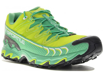 Sapato La Sportiva Ultra Raptor GTX W verde / limão