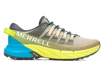 Sapato Merrell Agility Peak 4 bege/amarelo/azul