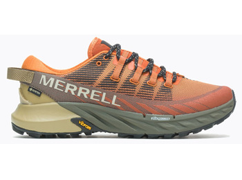 Sapato Merrell Agility Peak 4 GTX laranja/oliva