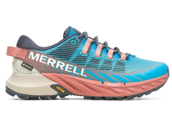 Sapato Merrell Agility Peak 4 GTX W azul/rosa