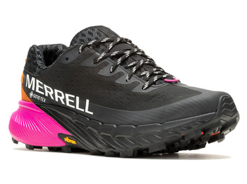 Sapato Merrell Agility Peak 5 GTX preto/rosa/laranja