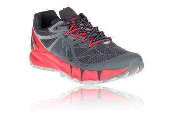 Sapato Merrell Agility Peak Flex cinza / vermelho