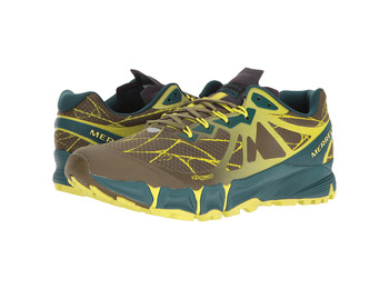 Merrell Agility Peak Flex Mustard / Blue Shoe