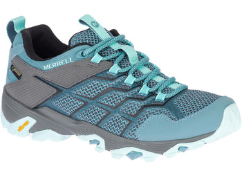 Sapato Merrell Moab FST 2 GTX W turquesa