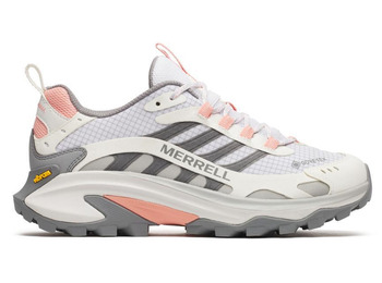 Tênis Merrell Moab Speed 2 GTX W branco/cinza/coral