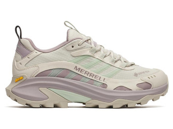 Merrell Moab Speed 2 GTX W Tênis Creme/Lilás/Verde