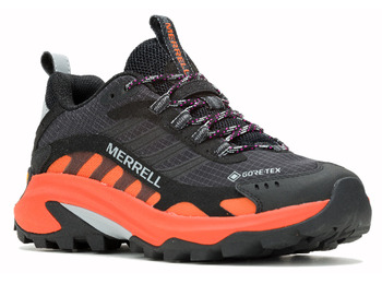 Merrell Moab Speed 2 GTX W Tênis Preto/Laranja
