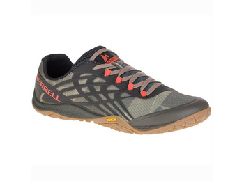 Merrell Trail Glove 4 Marrom / Laranja Sapato