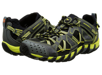 Merrell Waterpro Maipo sapatos cinza / amarelo / preto
