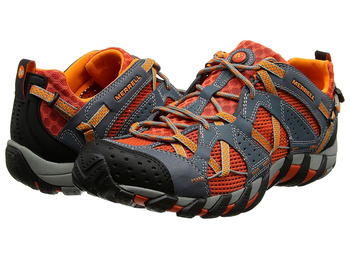 Merrell Waterpro Maipo sapatos cinza / laranja
