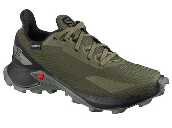 Salomon Alphacross Blast CSWP J Green Shoe