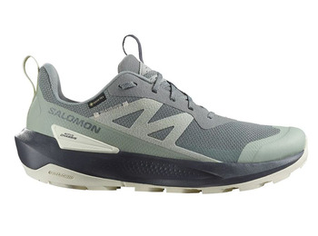 Tênis de corrida Salomon Elixir Activ GTX cinza/verde água