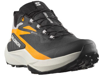 Tênis Salomon Genesis GTX Preto/Laranja