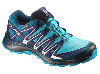 Sapato Salomon XA Lite GTX W Turquesa / Roxo