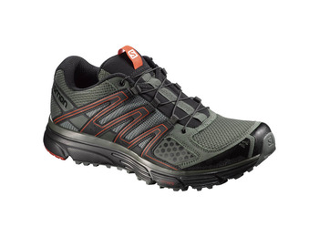 Salomon X-Mission 3 Night Kaki / laranja / sapato preto