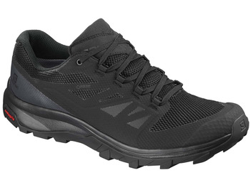 Sapato preto largo GTX Salomon Outline