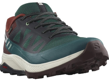 Tênis Salomon Outrise Gtx Verde/Marrom