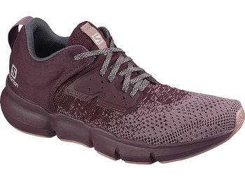 Sapato roxo Salomon Predict Soc W