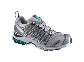 Sapato Salomon XA PRO 3D W cinza / turquesa