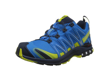 Sapato Salomon XA PRO 3D GTX Azul / Lima / Preto