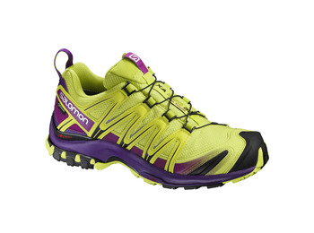 Sapato Salomon XA PRO 3D GTX W Lima / Roxo / Preto
