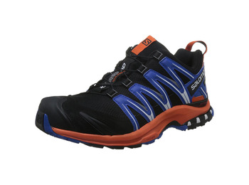 Sapato Salomon XA PRO 3D GTX Preto / Azul / Laranja