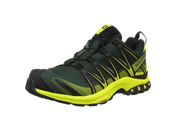Salomon XA PRO 3D GTX calçado verde / amarelo