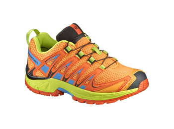 Salomon XA PRO 3D Kid Laranja / Azul / Sapato Lima