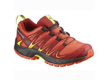 Salomon XA PRO 3D Kid vermelho / preto sapato