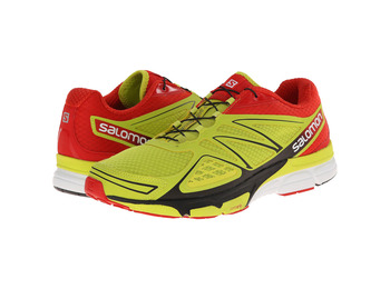 Salomon X-Scream 3D sapato Pistache Verde / Vermelho / Preto