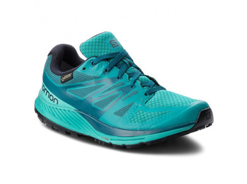 Sapato Salomon Sense Escape GTX W verde / turquesa