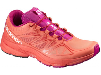 Salomon Sonic Pro W Coral / sapato rosa