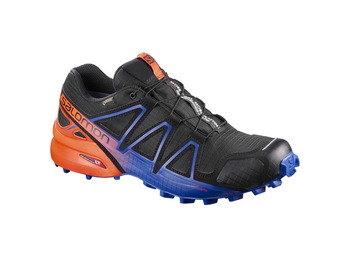 Sapato Salomon Speedcross 4 GTX LTD Preto / Marinho / Laranja