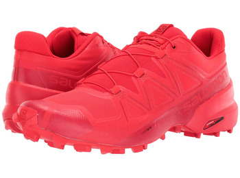 Salomon Speedcross 5 tênis vermelho