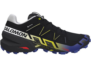 Sapato Salomon Speedcross 6 GTX Azul/Preto/Limão