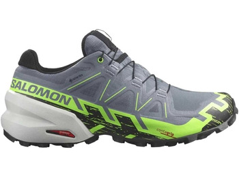 Sapato Salomon Speedcross 6 GTX cinza/limão